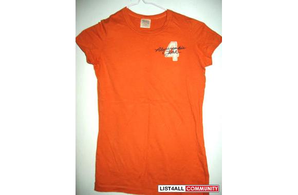 NEW   WITHOUT TAG ABERCROMBIE T-SHIRT Dark Orange&