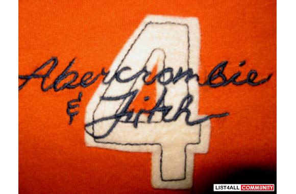 NEW   WITHOUT TAG ABERCROMBIE T-SHIRT Dark Orange&