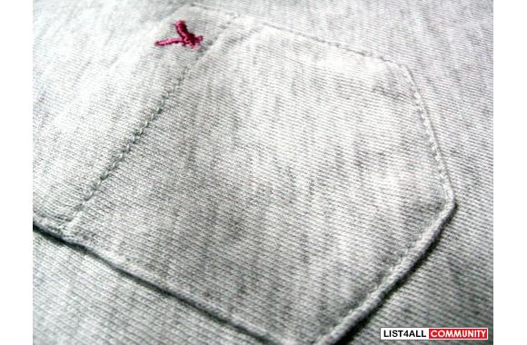 NEW   WITHOUT  TAG&nbsp;GREY T--SHIRTLight Grey&qu