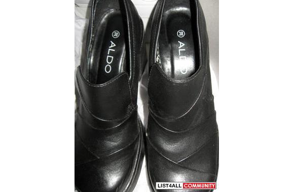 ALDO HEELSBlackWorn onceStill in excellent conditi