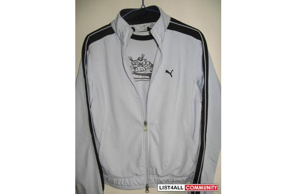 PUMA TRACK JACKETLight PrupleWorn 10xStill in exce