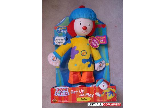 NEW DISNEY PLAYHOUSEJoJo's CircusGet Up and PlayJO
