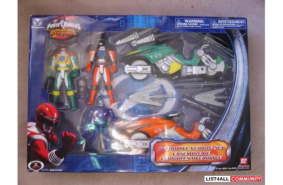 BRAND NEW BANDAIPOWER RANGERS - OPERATION OVERDRIV