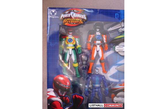 BRAND NEW BANDAIPOWER RANGERS - OPERATION OVERDRIV