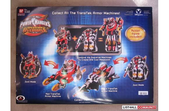 BRAND NEW BANDAIPOWER RANGERS - OPERATION OVERDRIV