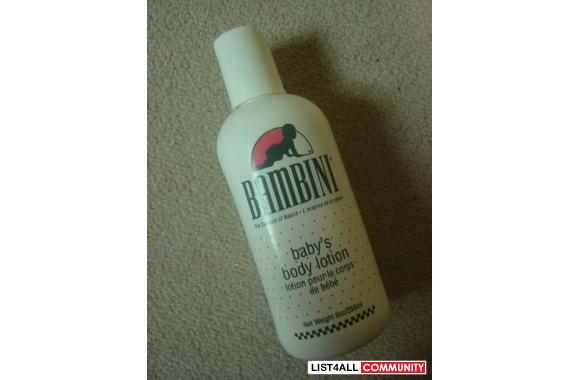 New BAMBINI Baby's Body Lotion250 mLThis new Bambi
