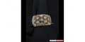 New Dyrberg/Kern TOUCH ring in GOLD/BROWN