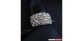 New Dyrberg/Kern TOUCH ring in GUNMETAL/BLACK