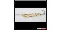 New Dyrberg/Kern PROUD bracelet with Yellow Topaz and Pearls