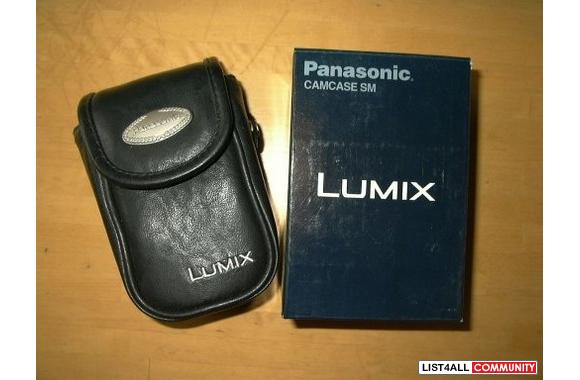 NIB Panasonic Genuine Leather Camcase SM