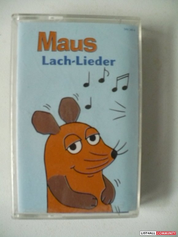 German - Maus -  Lachlieder, Kassette