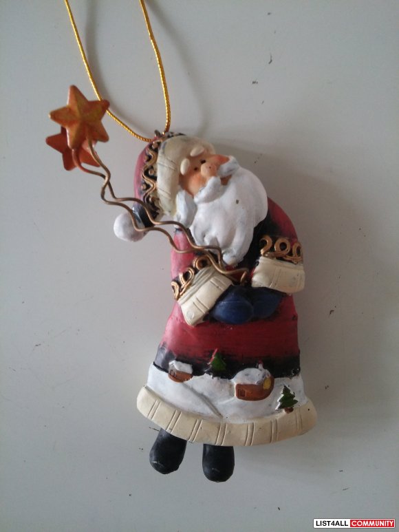 Santa Clause Ornament