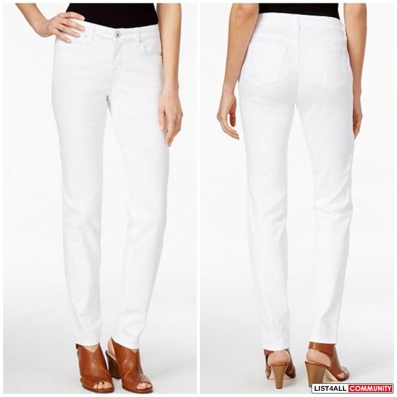 nwt Stretchy Jeans white 8P
