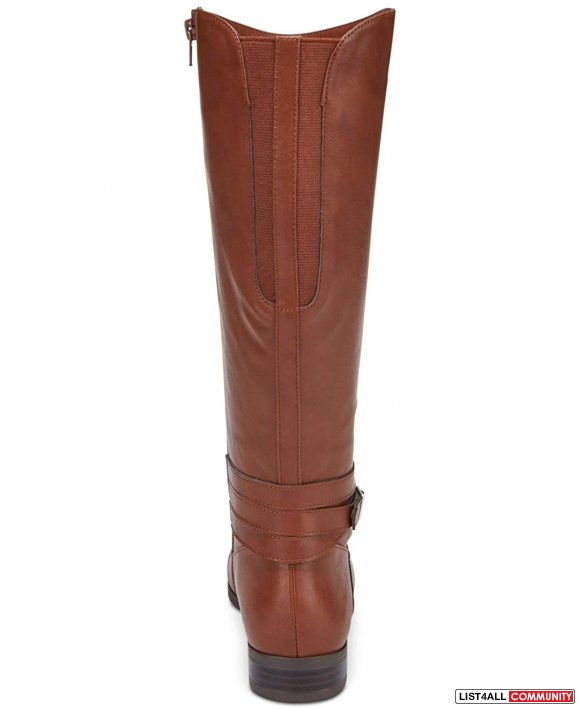 Style & Co. Womens Keppur Closed Toe Riding Boots 9.5