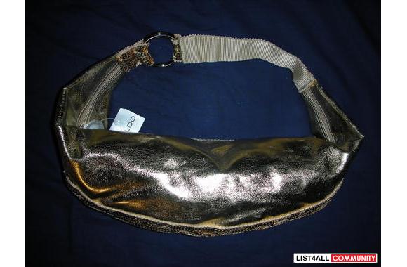 Stylish Gold Aldo Banana Bag&nbsp;- Brand New w/ T