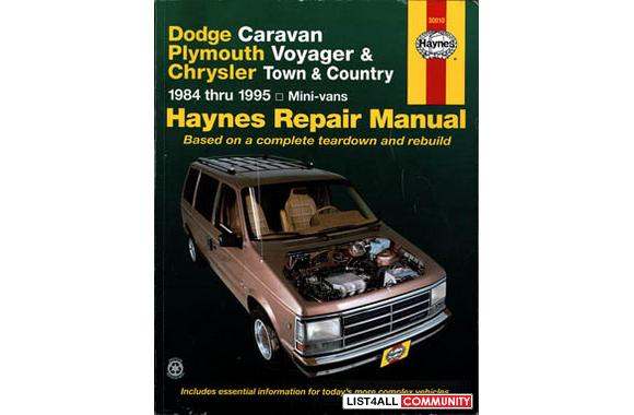Haynes Repair Manual  1984 - 1995 Dodge Caravan, P