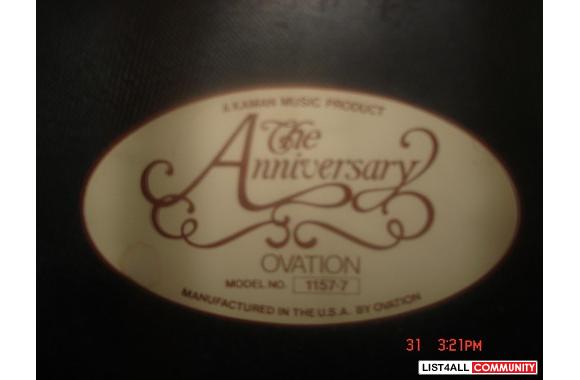 Ovation Vintage Guitar  Acoustic  Made in  USA&nbs