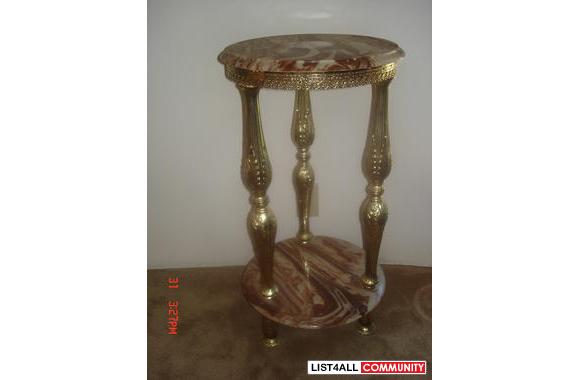 &nbsp;  Italian made marble mini table $70 obo ,  
