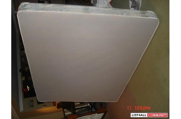 Queen Size Box Spring  nearly  NEW  Come see and m