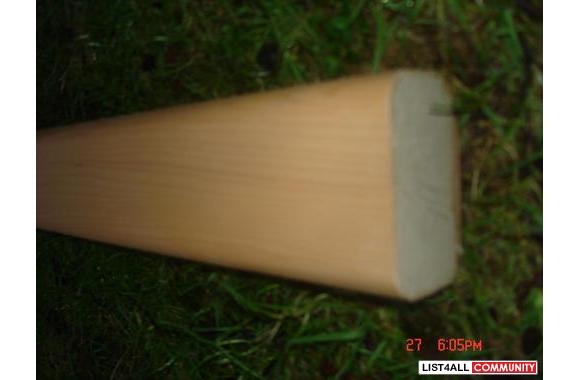 New Maple Handrail Stairs Moulding & oak nosin