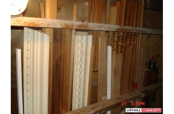 New Maple Handrail Stairs Moulding & oak nosin
