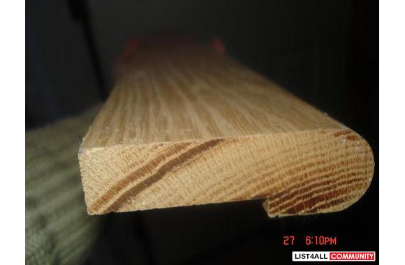 New Maple Handrail Stairs Moulding & oak nosin