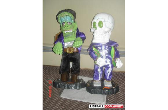 Halloween Monsters Toys,battery operated moves lau