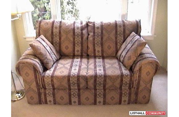 Luxurious Loveseat -  This custom-built chair is e