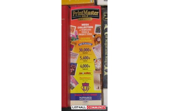 PRINTMASTER GOLD DELUXE V4.0 MEGA COLLECTION CLIPA