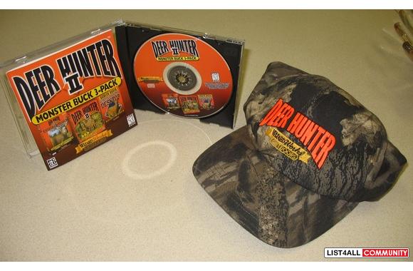 Deer Hunter II Monster Buck 3-Pack with Bonus Genu