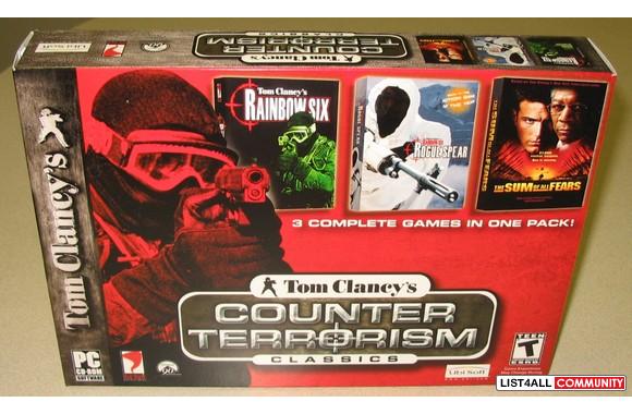 Tom Clancy Counter-Terrorism Tactical Shooter 3-Ga