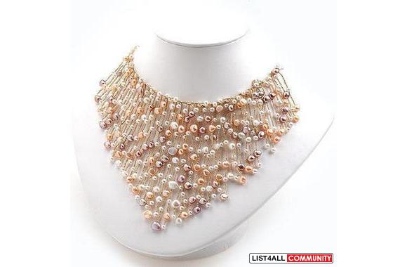 Wow Ladies Stunning Genuine Fresh Water Pearls Han