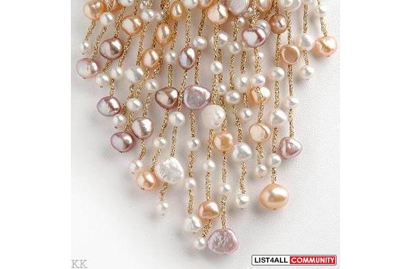 Wow Ladies Stunning Genuine Fresh Water Pearls Han
