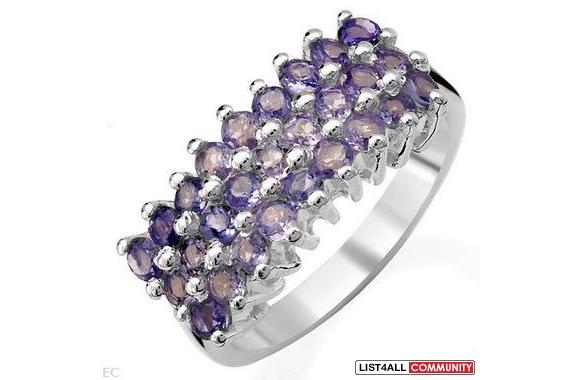 Beautiful Ring 1.35ctw Genuine Tanzanite Beautiful