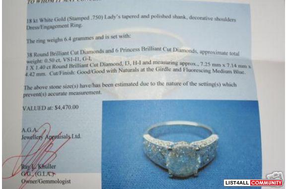 1.9Carat Diamond Engagement Ring!!