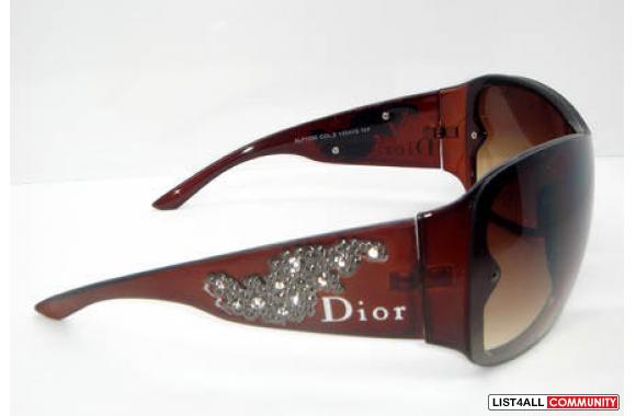 Dior Sunglasses comes with Case and cleaning cloth
