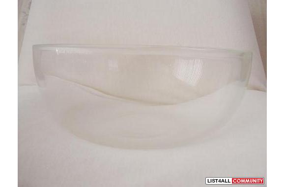 Wedding centerpiece 8 inch round glass bowls  I ha