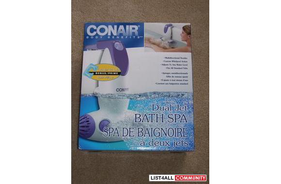 Conair - Dual Jet Bath Spa  Used once or twice Wor