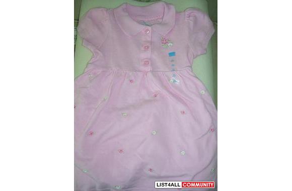 NWT - Girls Polo Dress Size 24 months Pink Polo dr