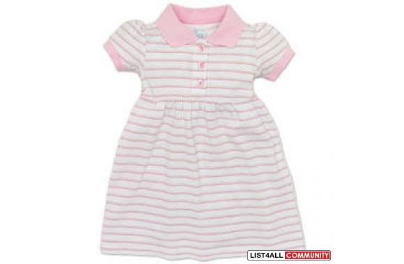 NWT - Girls Polo Dress Size 24 months Pink Polo dr