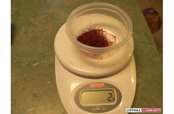 Red thread Khorasan (Iranian) saffron! Yes, the mo