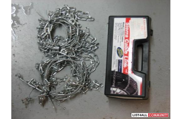 Snow Tire Chain for Truck  Never used it 