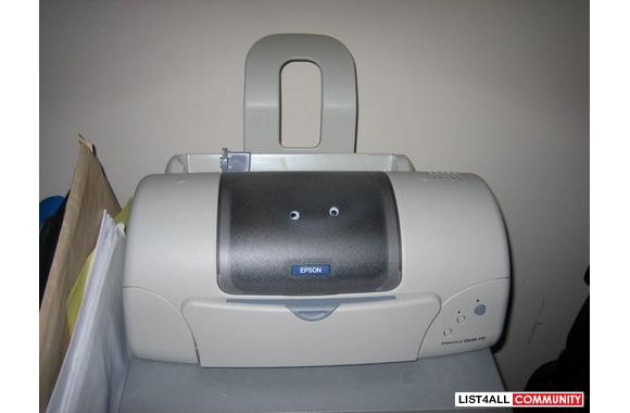 Epson 777 Colour Injet PrinterJust refilled the ca