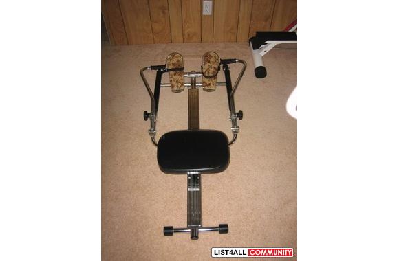 Exercise Equipment - 3 Items:Weight Lifting Bench 