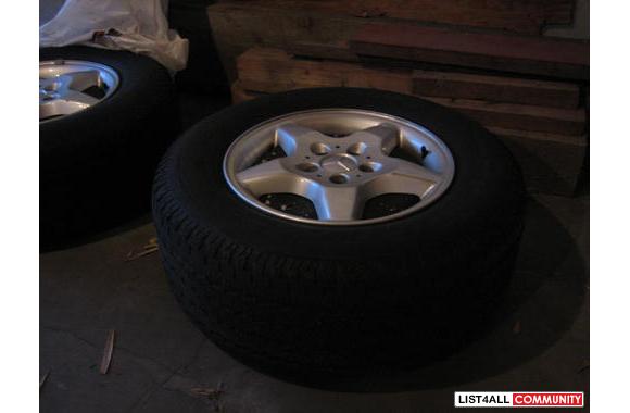 Mercedes-Benz ML 16" RimsI have replaced my r