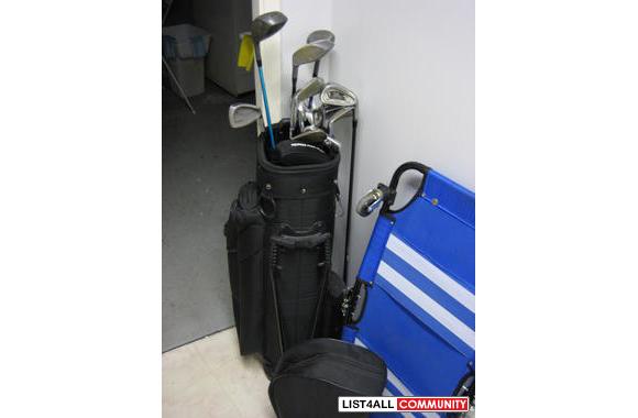 mix and match golf set right handed with bag