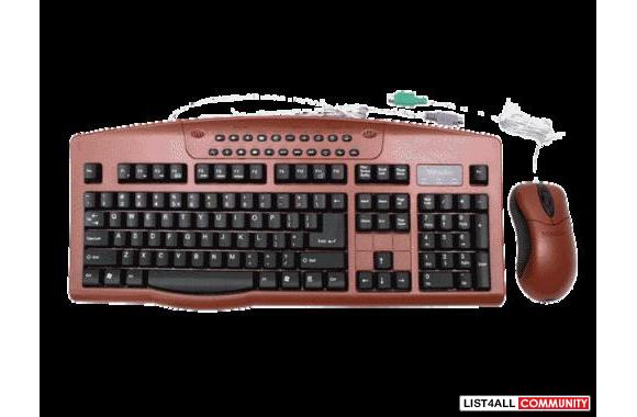 PS/2 or USB Mouse and KeyboardI have a lot of keyb