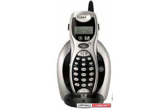 GE 5.8GHz Cordless TelephoneModel: 25840GE3. Used 