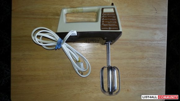 ge hand mixer