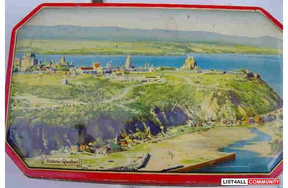   -  Vintage collectible tins:   William Crawford 